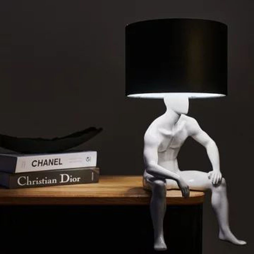 Настольная лампа с абажуром GERTY LAMP