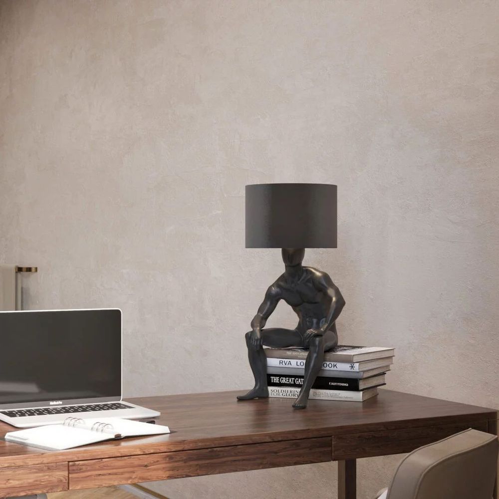 Настольная лампа с абажуром GERTY LAMP