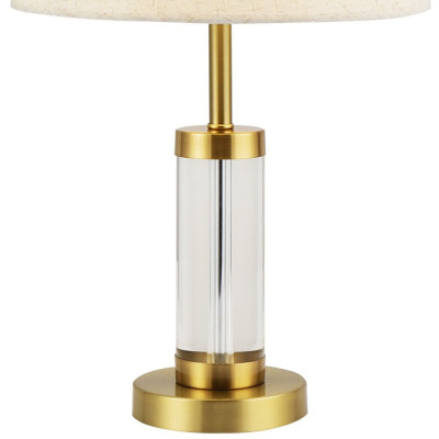 Настольная лампа с абажуром Gino Glass Table Lamp