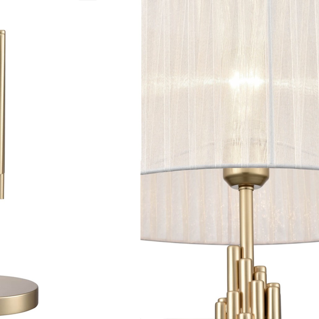 Настольная лампа с Абажуром Odeon Table Lamp