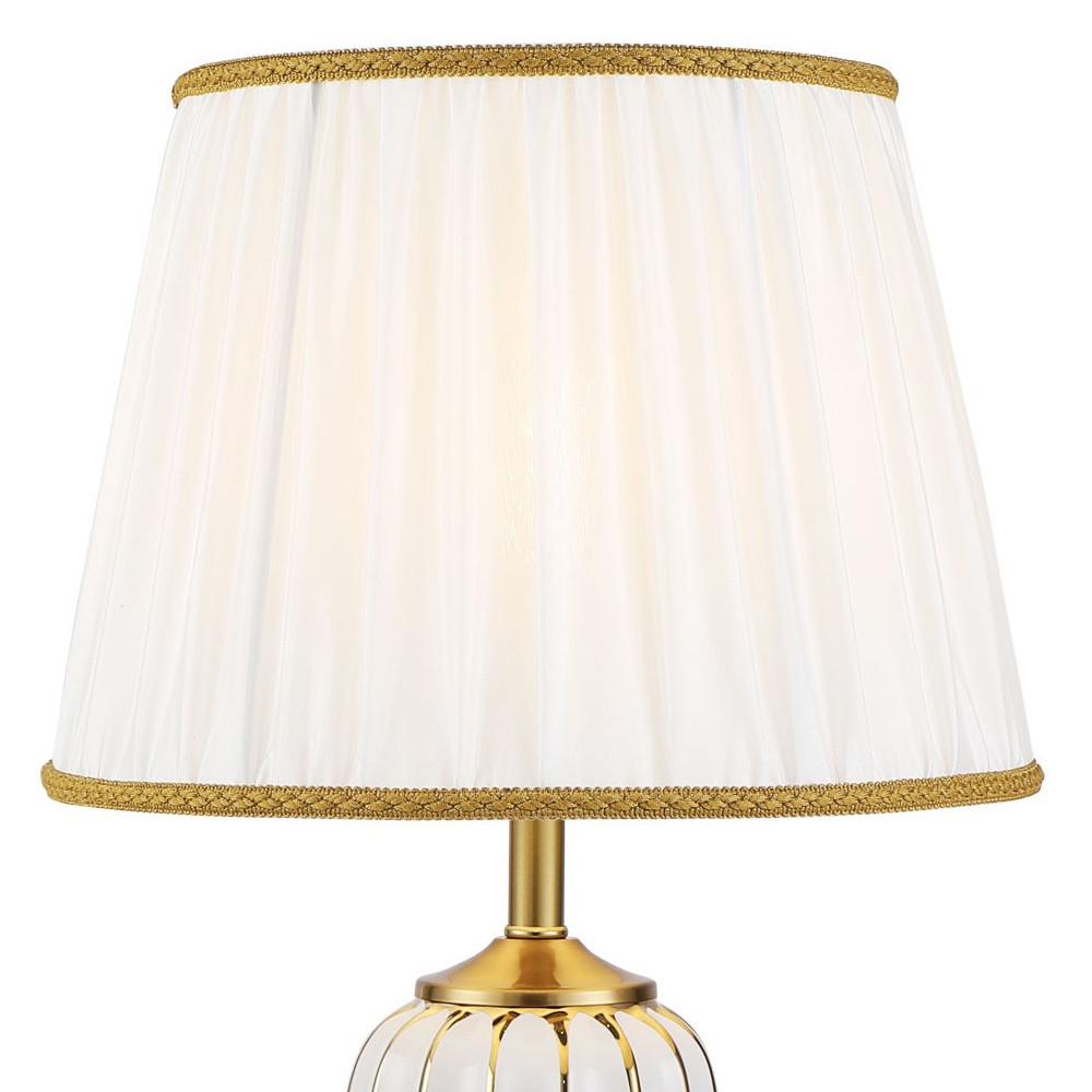 Настольная лампа с абажуром Terenzio White Table Lamp