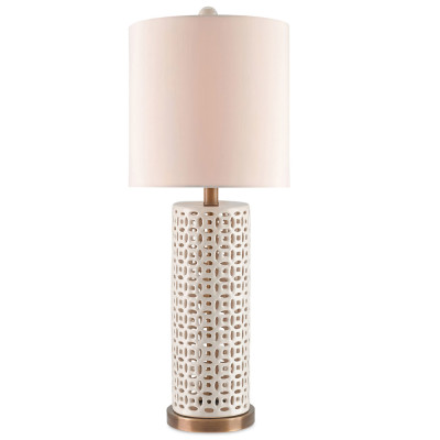 Настольная лампа с ажурным корпусом Openwork Tablecloth