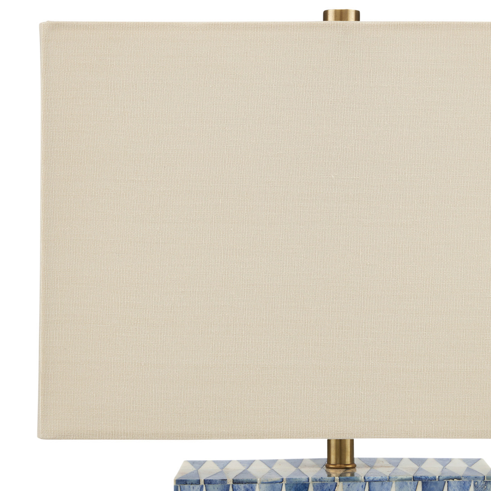 Настольная лампа с зубчатым узором Stylish Lamp Bone