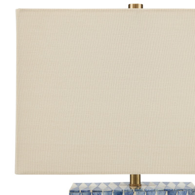 Настольная лампа с зубчатым узором Stylish Lamp Bone