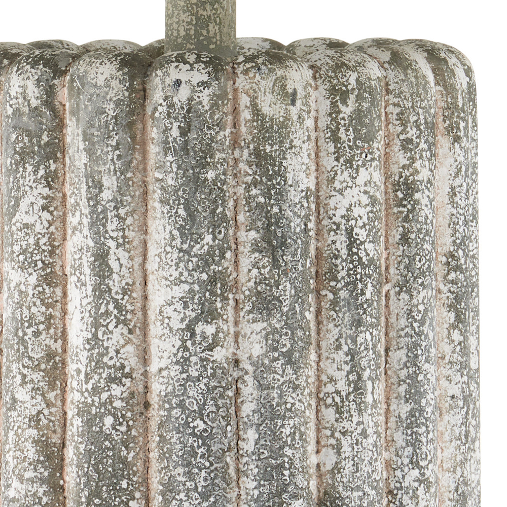 Настольная лампа с каркасом с состаренным эффектом Ancient Column