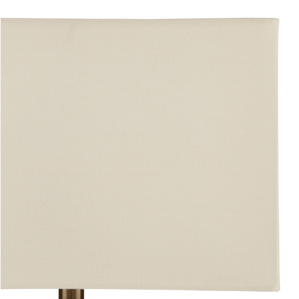 Настольная лампа с квадратным основанием и прямоугольным абажуром Neat Lines