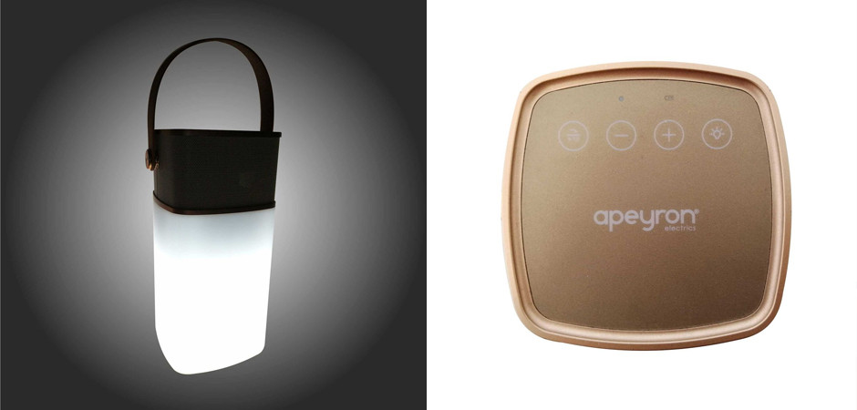 Настольная лампа с колонкой Sound&Light