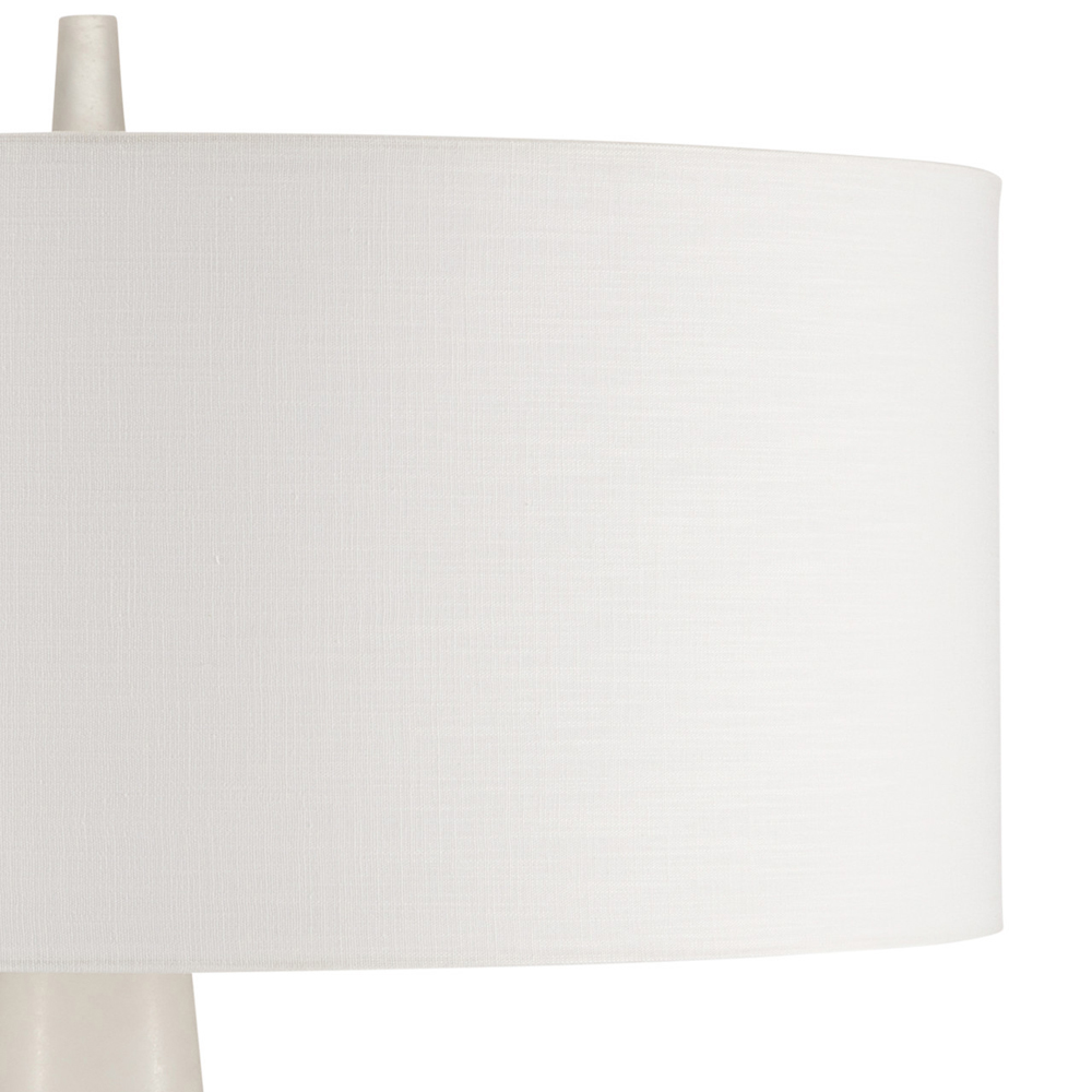 Настольная лампа с конусовидным каменным корпусом Regency