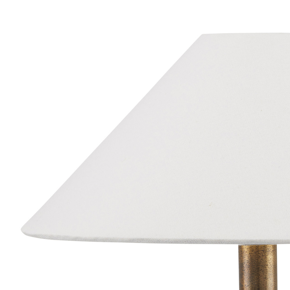 Настольная лампа с конусовидным тканевым абажуром Striving for Excellence