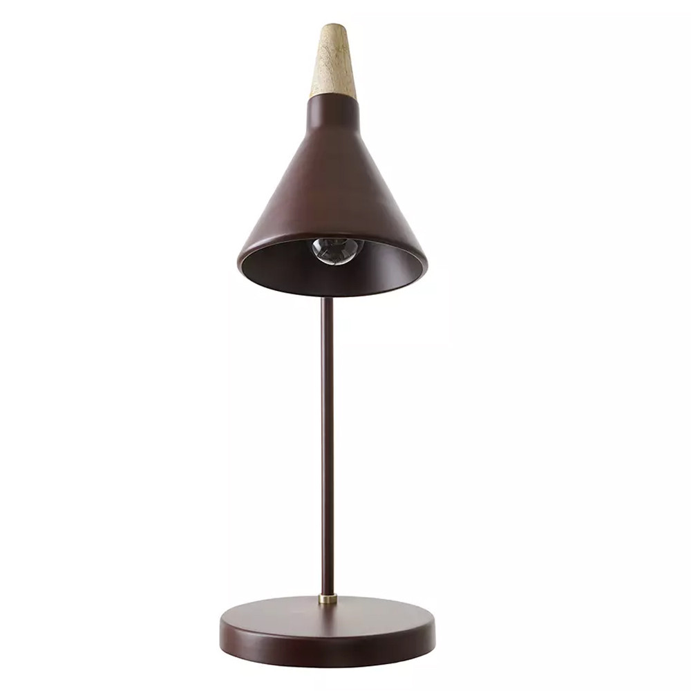 Настольная лампа с конусообразным плафоном Plum Table Lamp