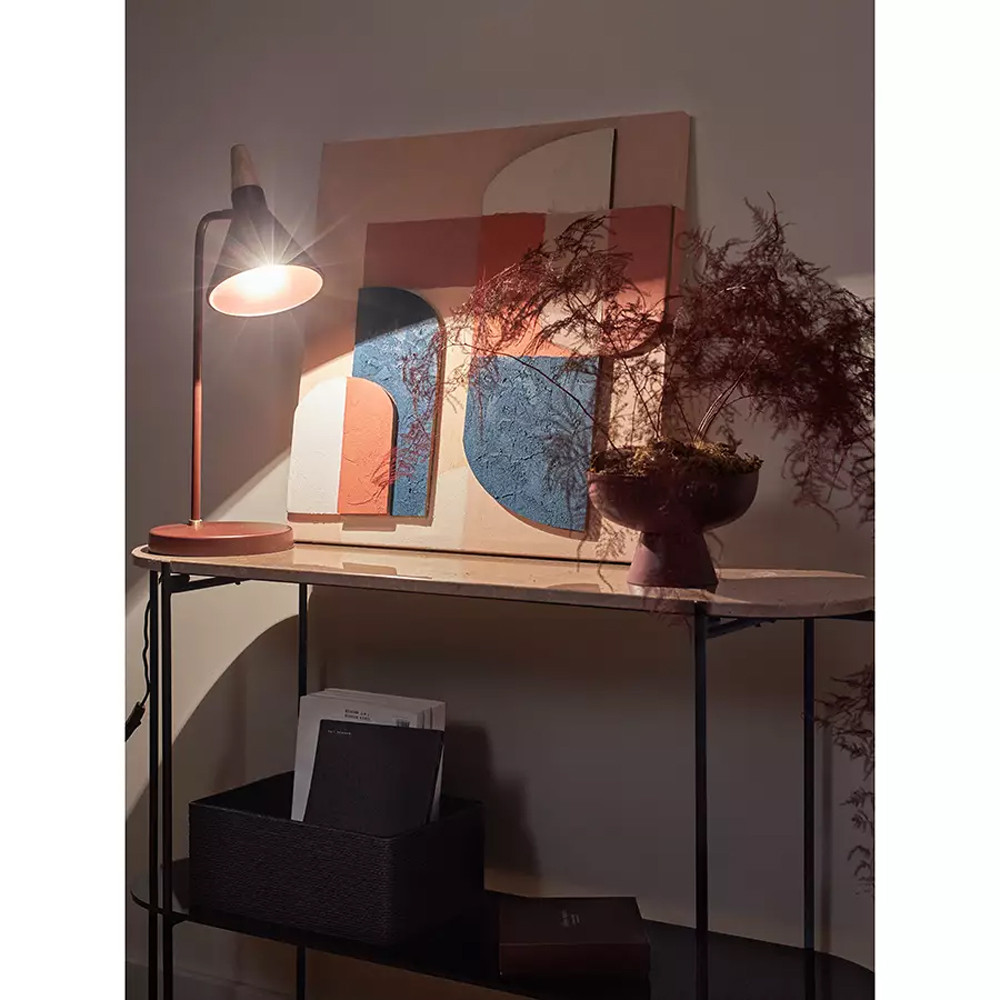 Настольная лампа с конусообразным плафоном Plum Table Lamp