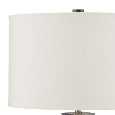 Настольная лампа с корпусом из серого мрамора Breathtaking View