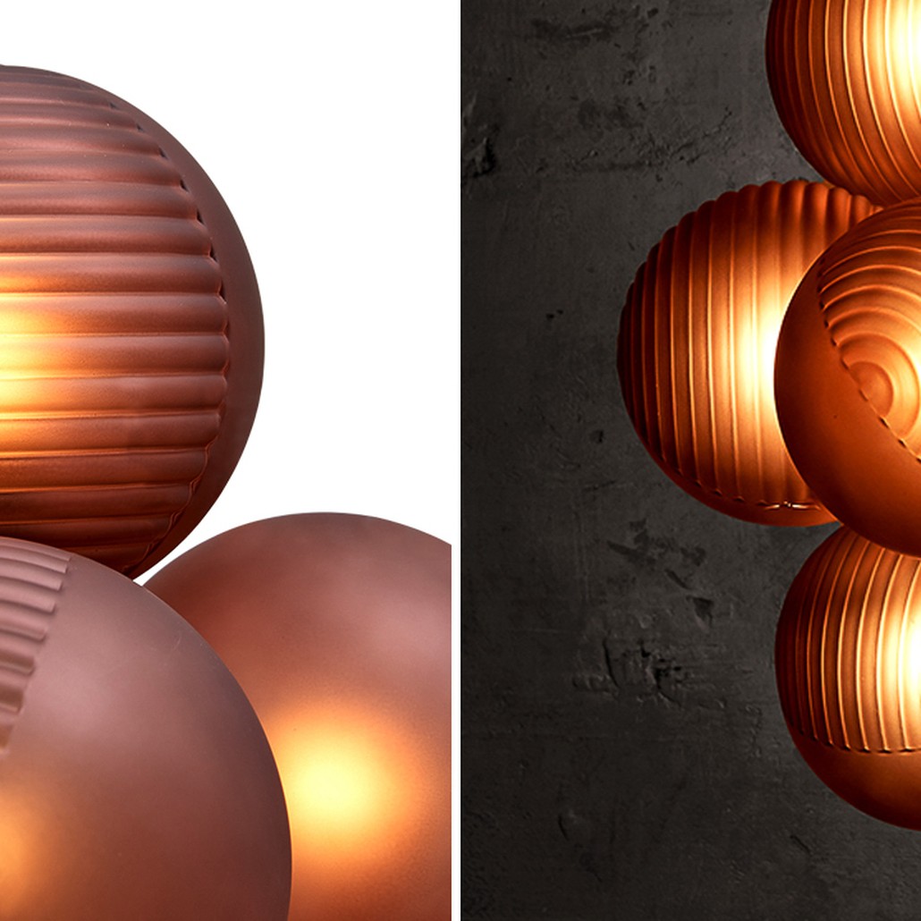 Настольная лампа с круглыми плафонами Syridine Lamp
