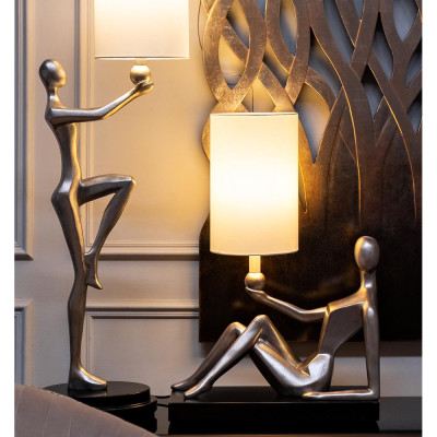 Настольная лампа с основанием в виде женской фигуры Stylization