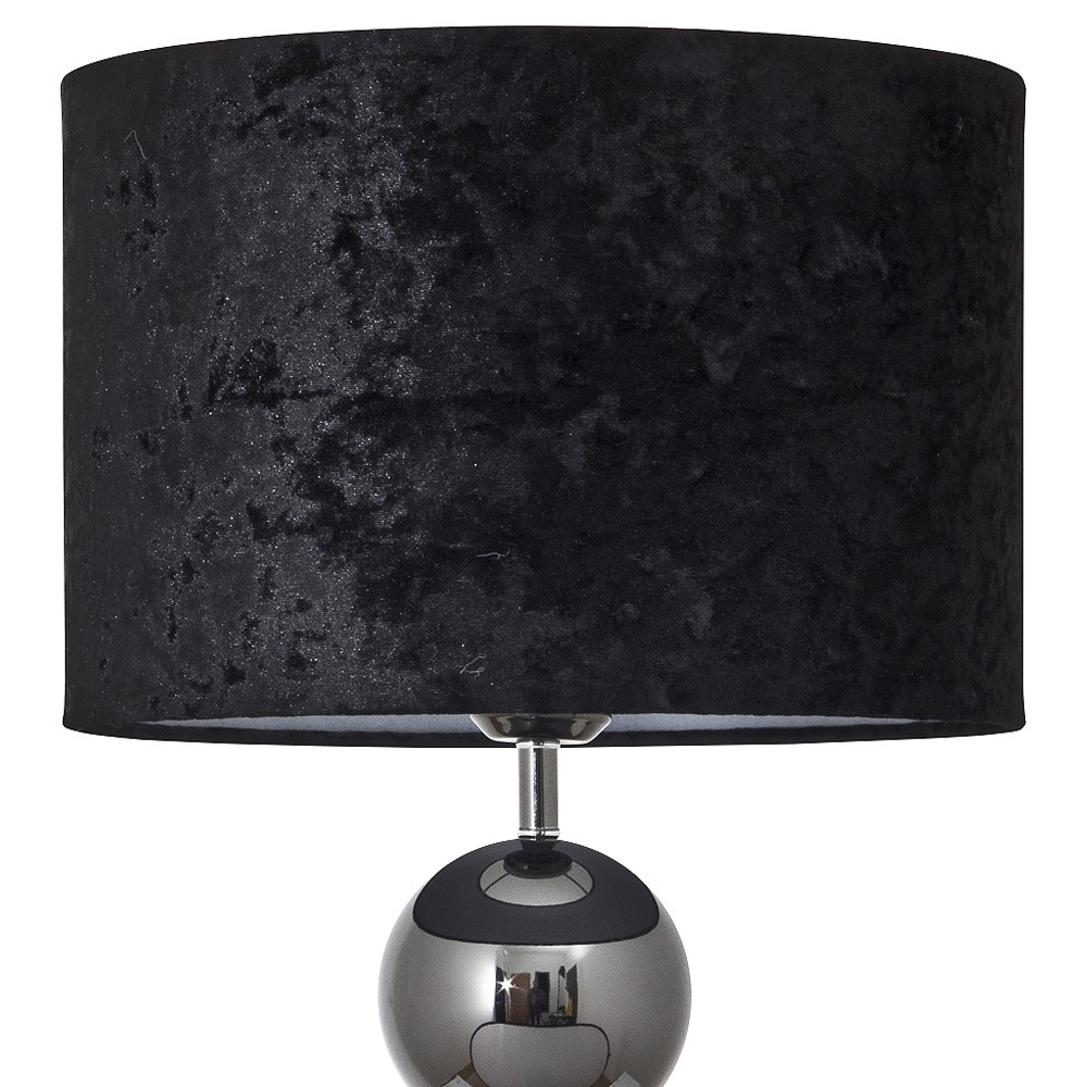 Настольная лампа с основанием в виде металлических сфер Balance Table Lamp Black