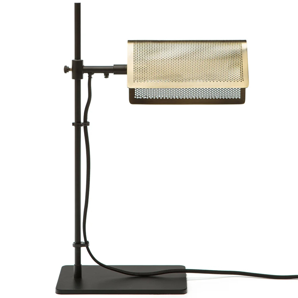 Настольная лампа с плафоном из перфорированного металла Elledge Table Lamp