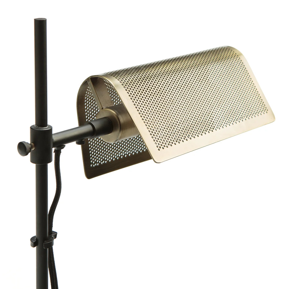 Настольная лампа с плафоном из перфорированного металла Elledge Table Lamp