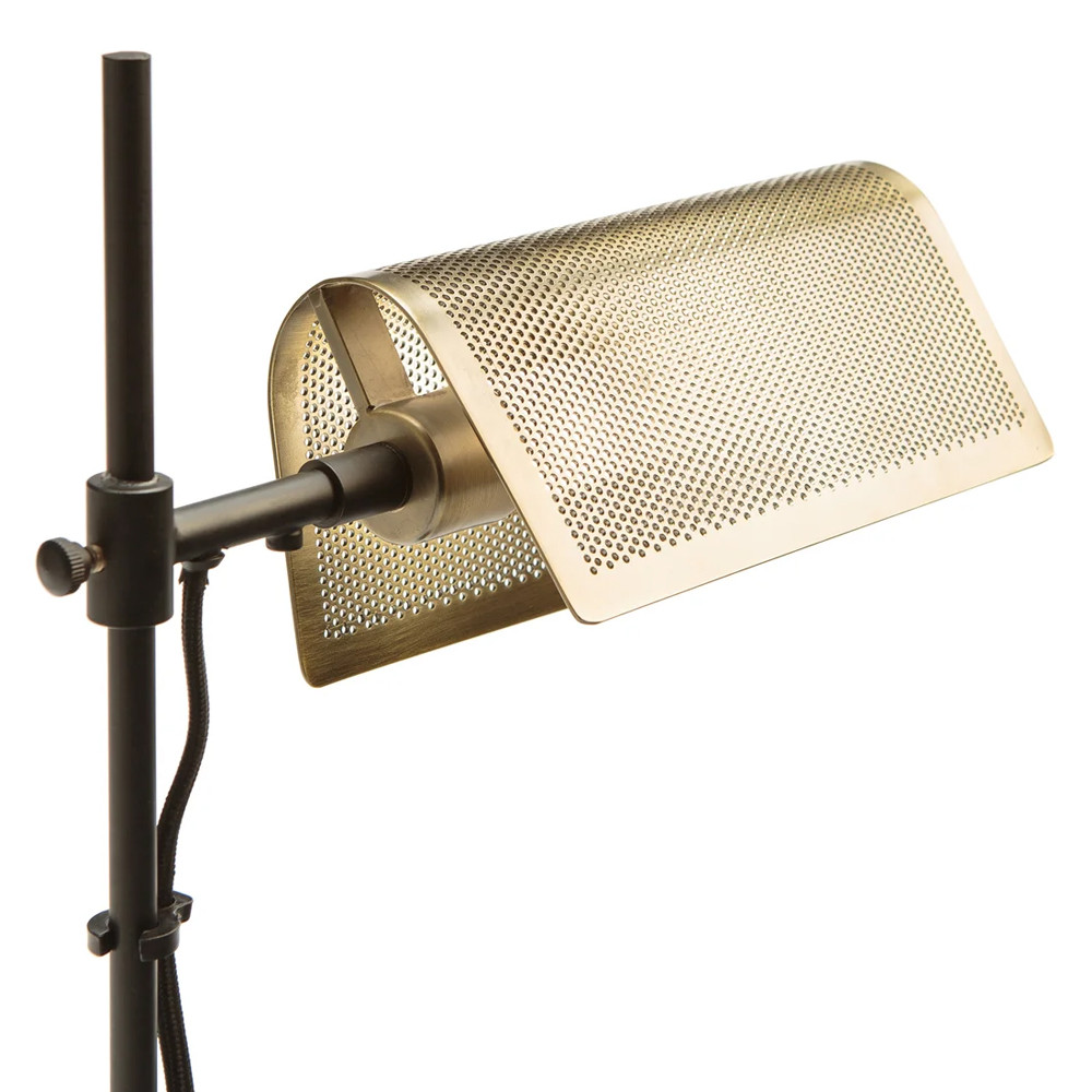 Настольная лампа с плафоном из перфорированного металла Elledge Table Lamp