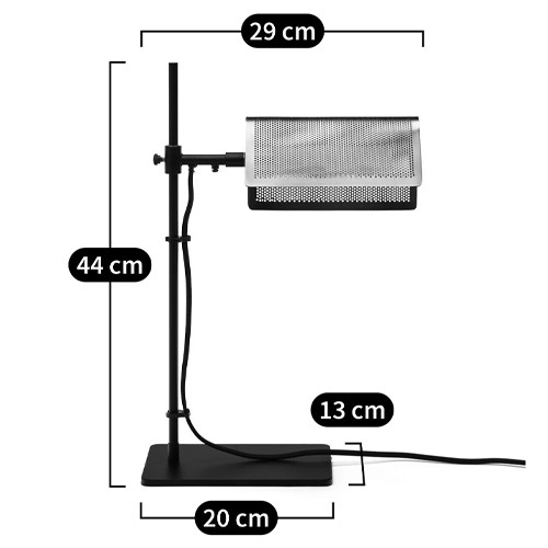 Настольная лампа с плафоном из перфорированного металла Elledge Table Lamp