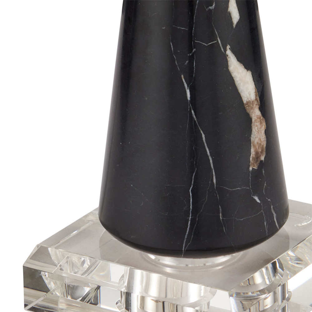 Настольная лампа с плиссированным цилиндрическим абажуром Tightened Waist