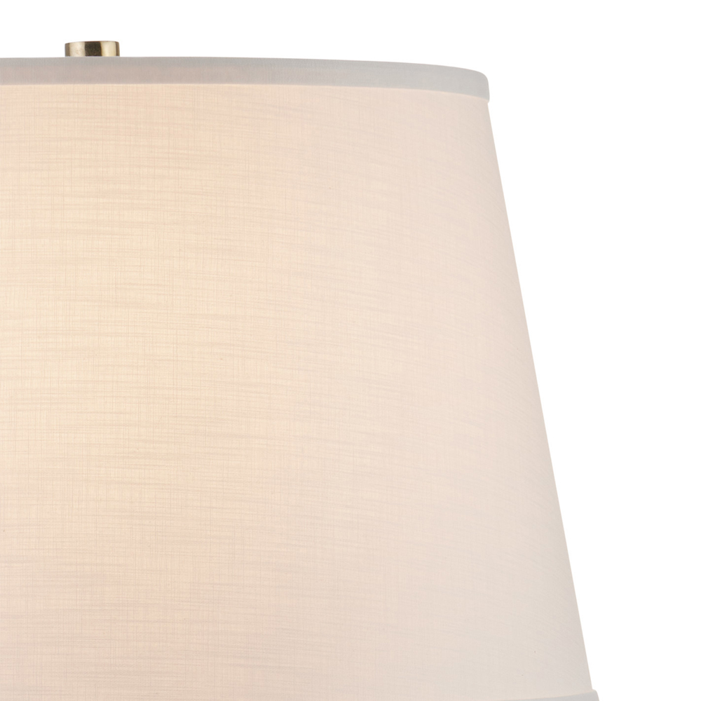 Настольная лампа с синим многослойным шарообразным корпусом Blue Glaze