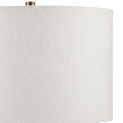 Настольная лампа с фактурным основанием с сочетании белого и зеленого цветов Festoon