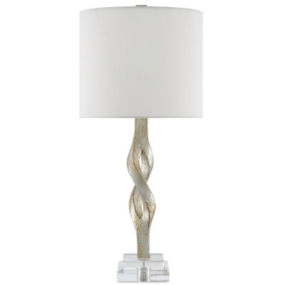 Настольная лампа с фигурным состаренным основанием Flooding with Light