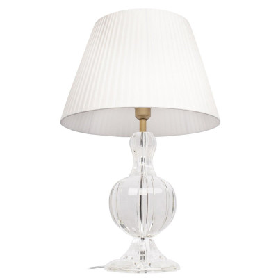Настольная лампа с хрустальным основанием Elegantly