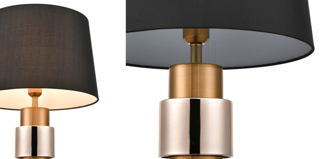 Настольная лампа с Черным Абажуром Arte Table Lamp
