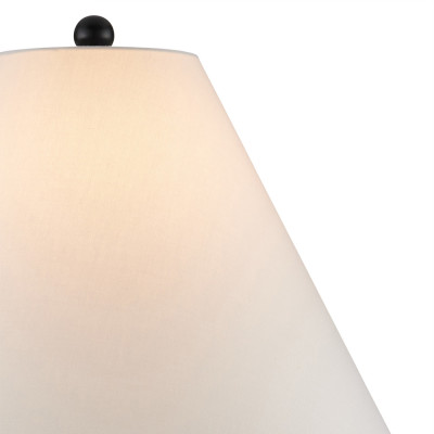 Настольная лампа с шарообразным фактурным корпусом Shadows