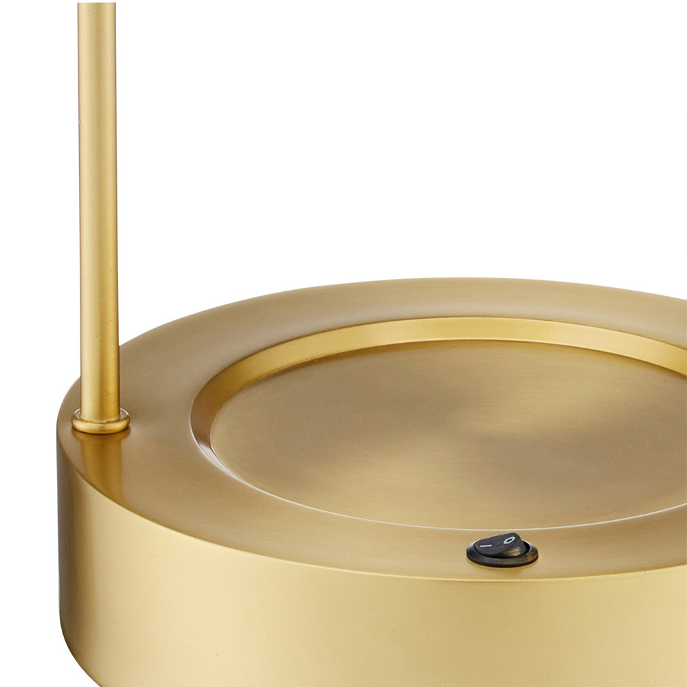 Настольная лампа светодиодная с верхним плафоном в форме диска  Modern Switch