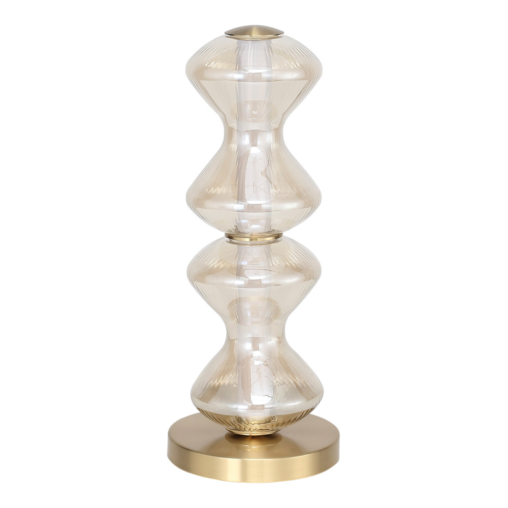 Настольная лампа светодиодная с волнообразным плафоном Amphora of Light