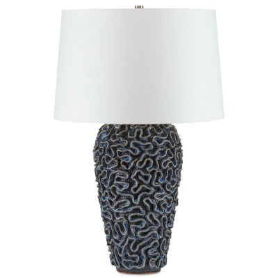 Настольная лампа Синий коралл Blue Brain Coral