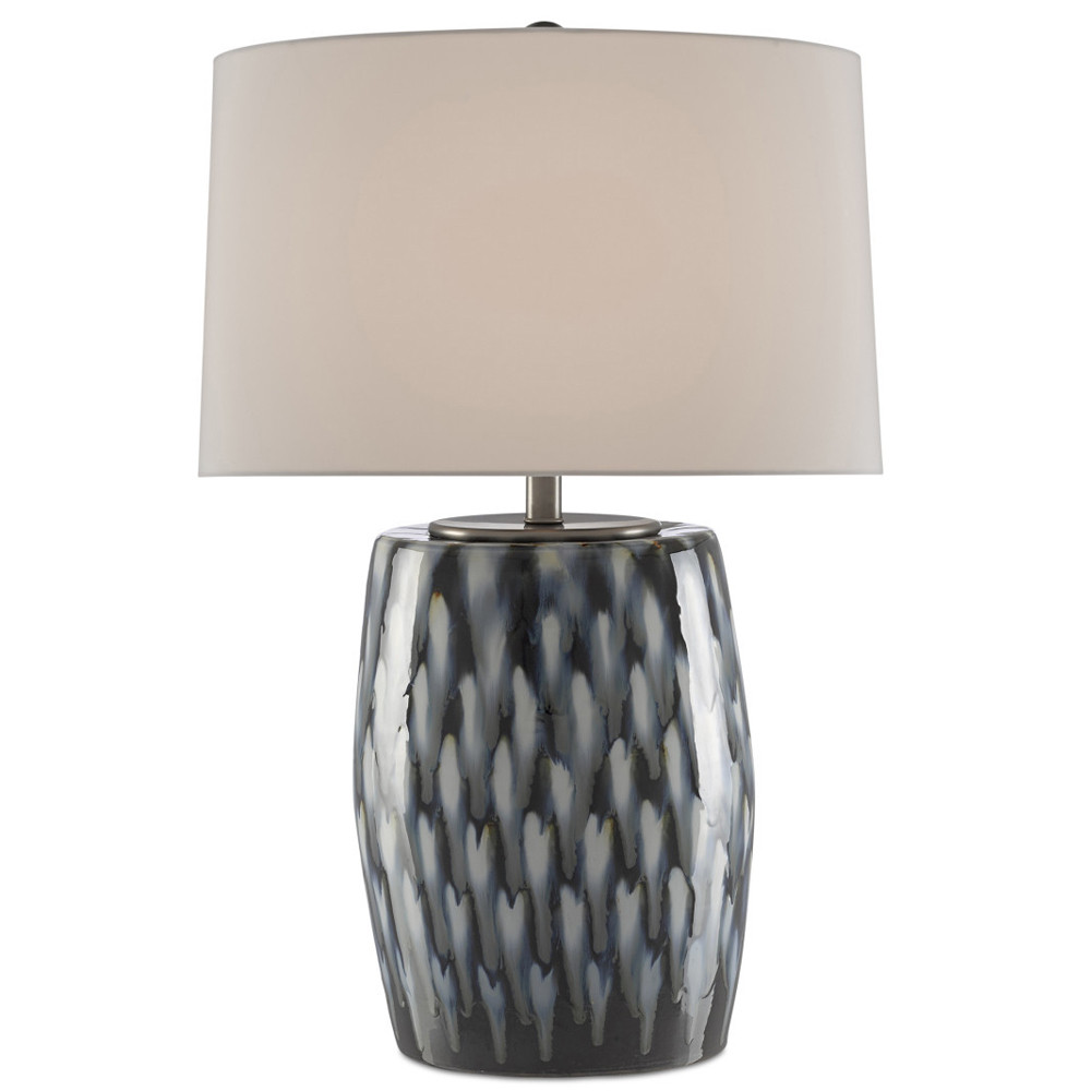 Настольная лампа фарфоровая с узором Light Illustration