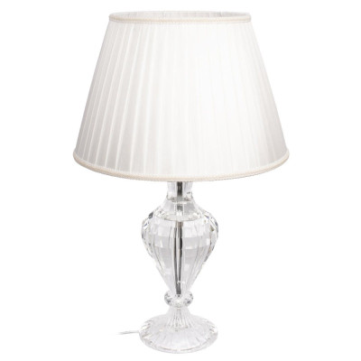 Настольная лампа хрустальная с абажуром Diamond Fragments
