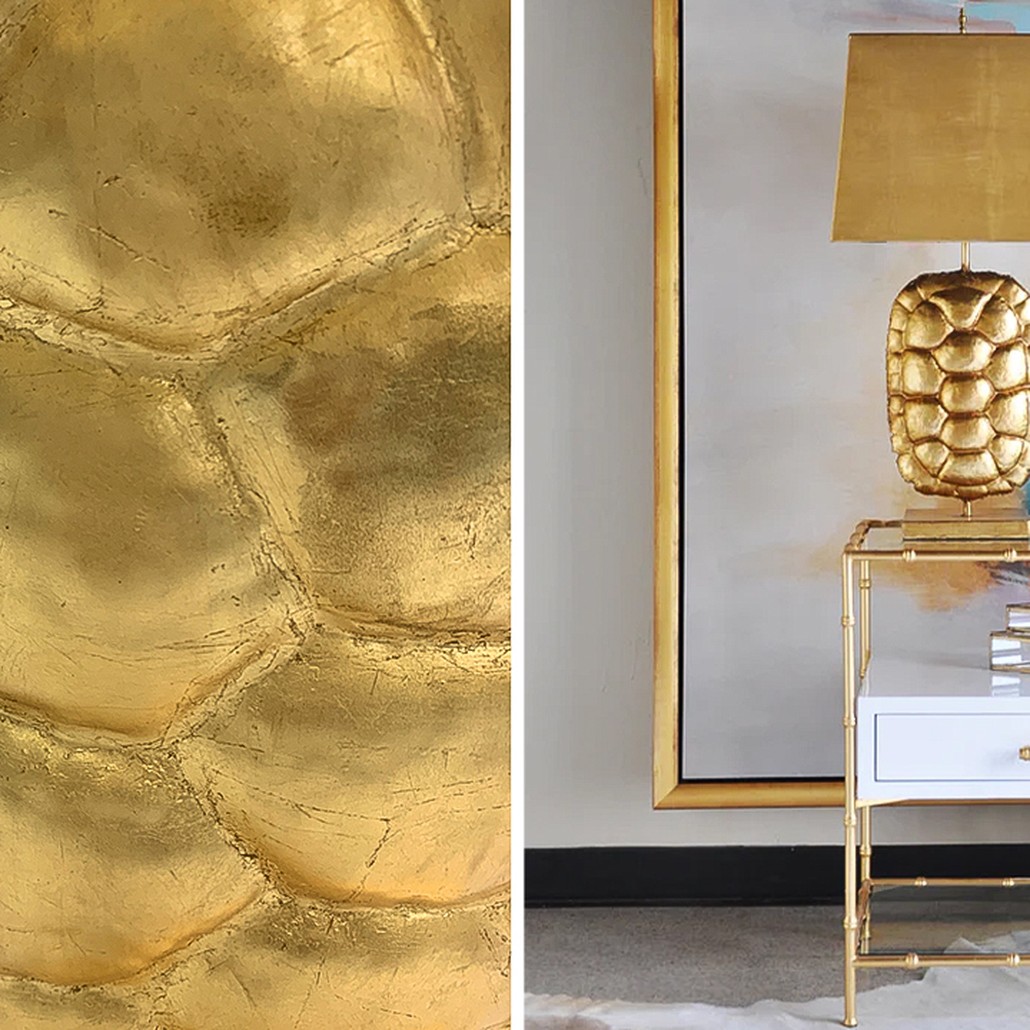 Настольная Лампа Черепаха Table Lamp Golden Turtle