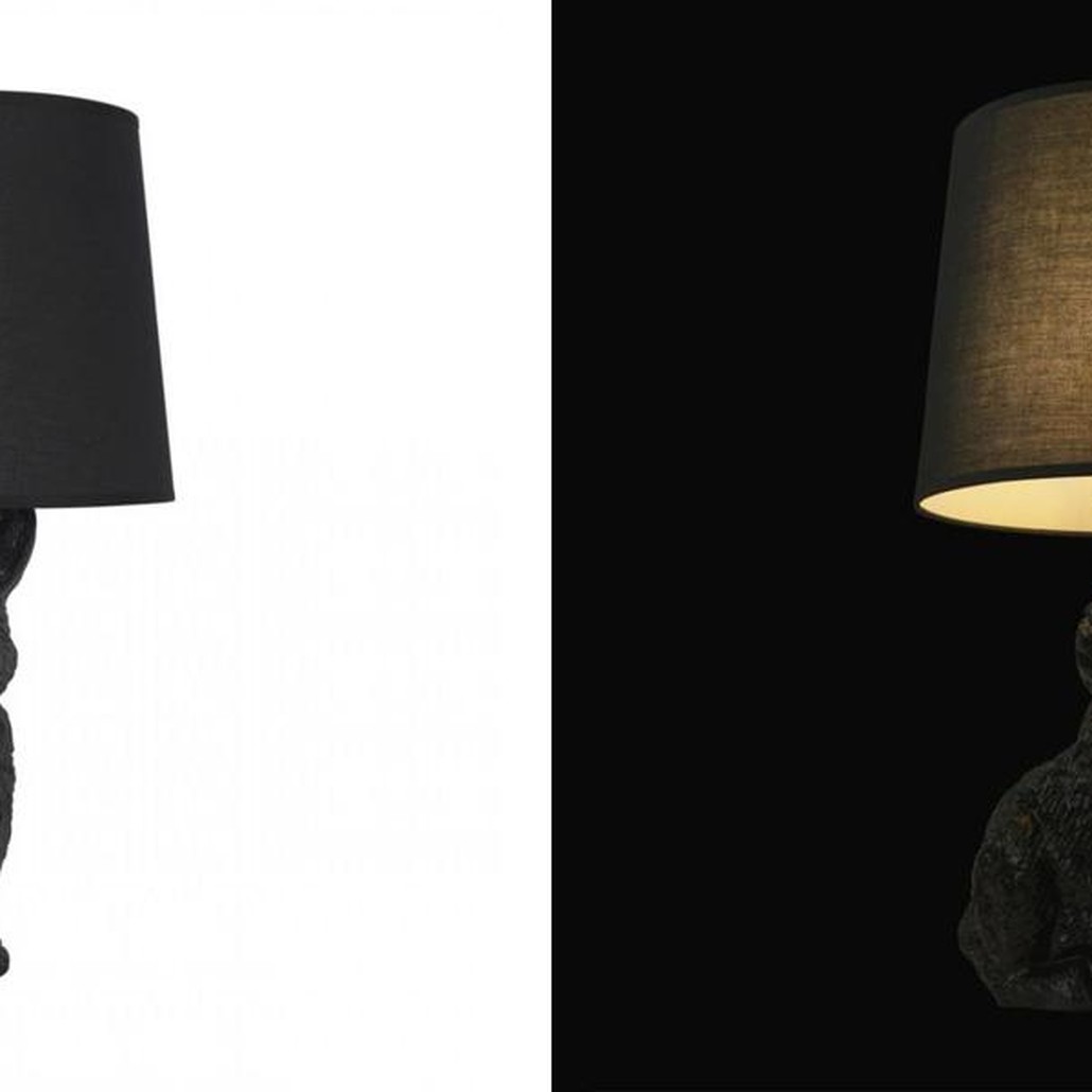 Настольная лампа Черный заяц Moooi Black Rabbit