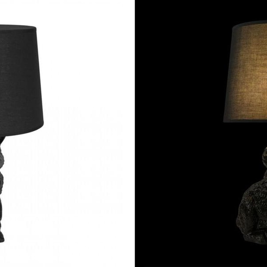 Настольная лампа Черный заяц Moooi Black Rabbit