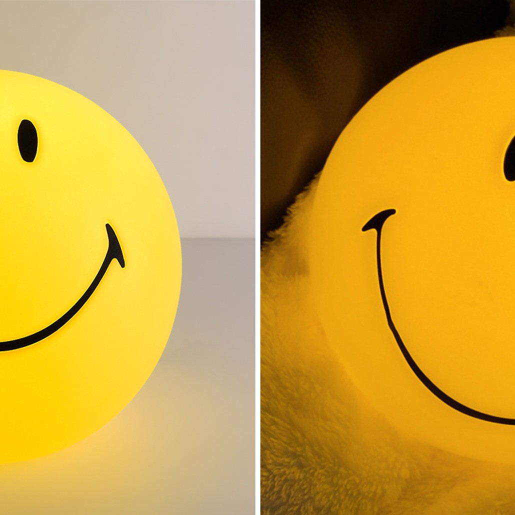 Настольная лампа-Ночник Веселый Смайлик Harvey Ross Ball Table Lamp