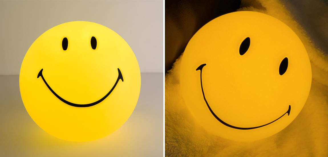 Настольная лампа-Ночник Веселый Смайлик Harvey Ross Ball Table Lamp