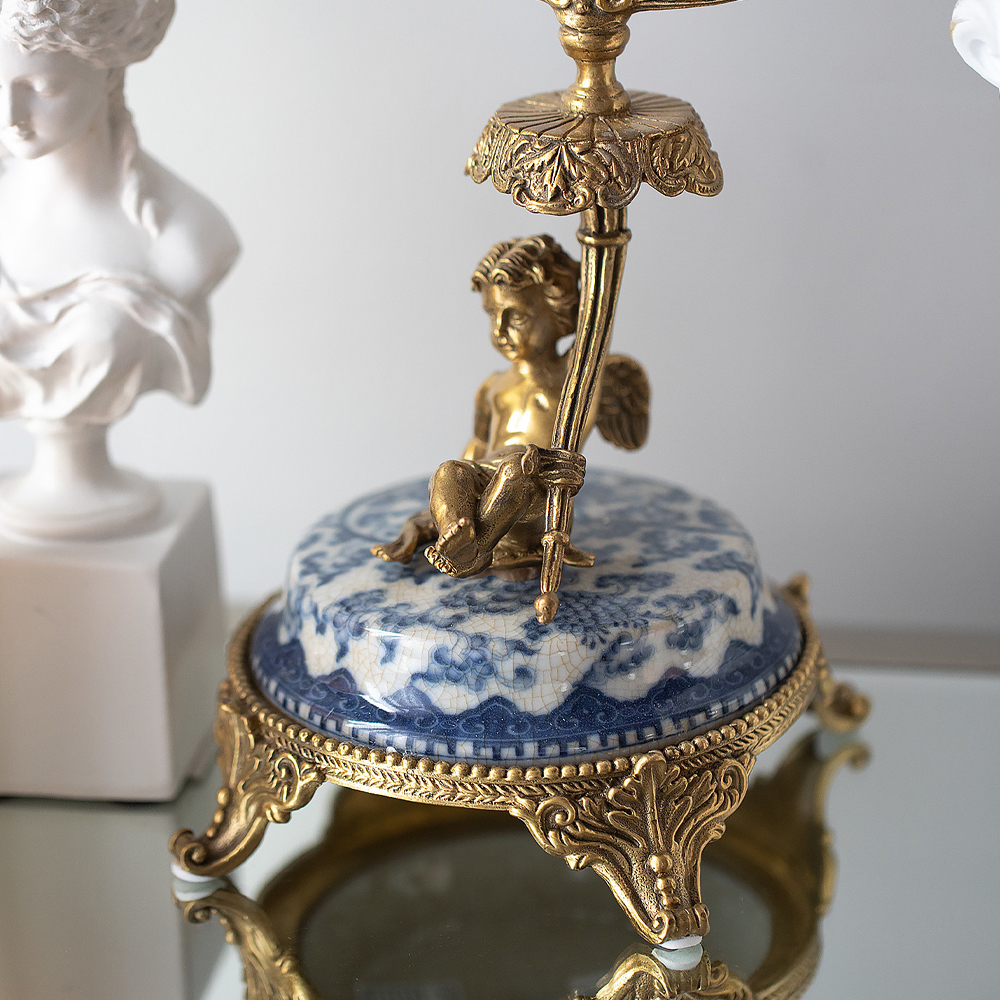 Настольное зеркало в бронзовой рамке Eden Garden