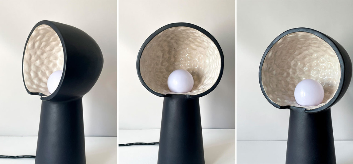 Настольные лампы  KENI big (чёрный)