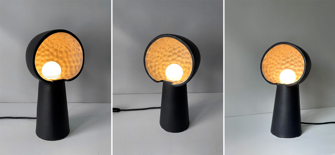 Настольные лампы  KENI big (чёрный)