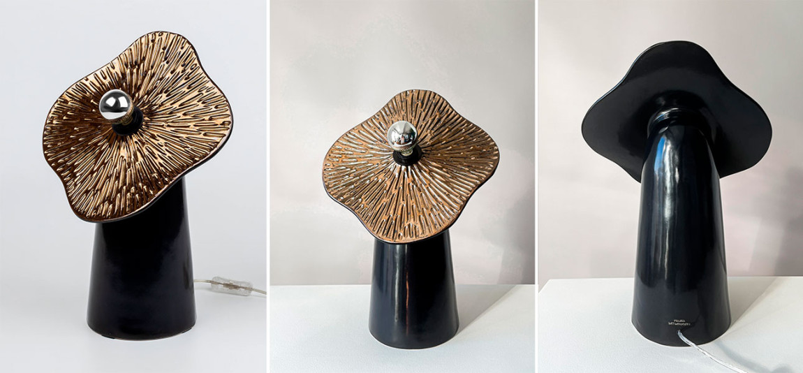 Настольные лампы FLAMMULINA бронзовый