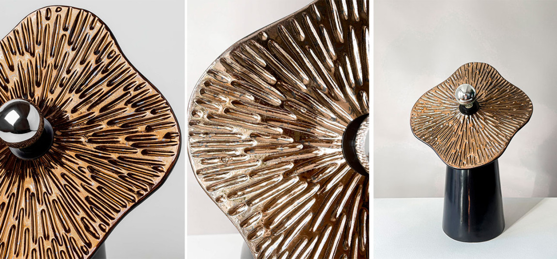 Настольные лампы FLAMMULINA бронзовый