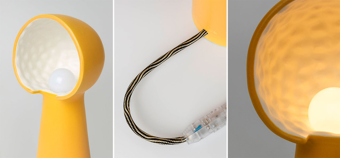 Настольные лампы KENI medium (жёлтый)