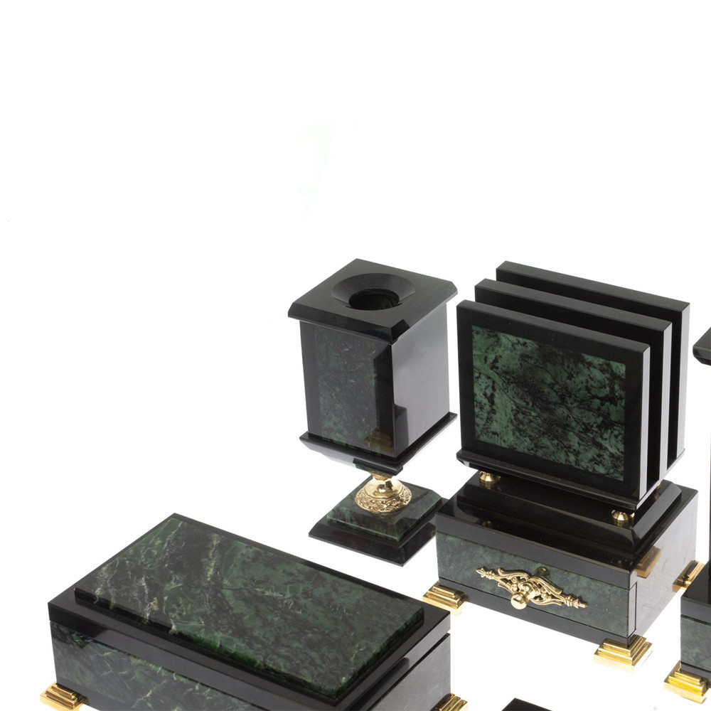 Настольный письменный набор из нефрита в подарочной коробке Victorious