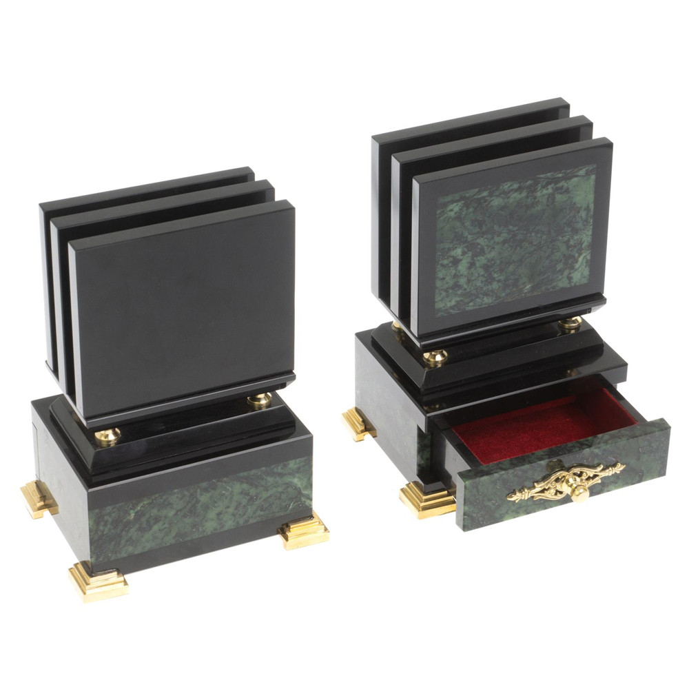 Настольный письменный набор из нефрита в подарочной коробке Victorious