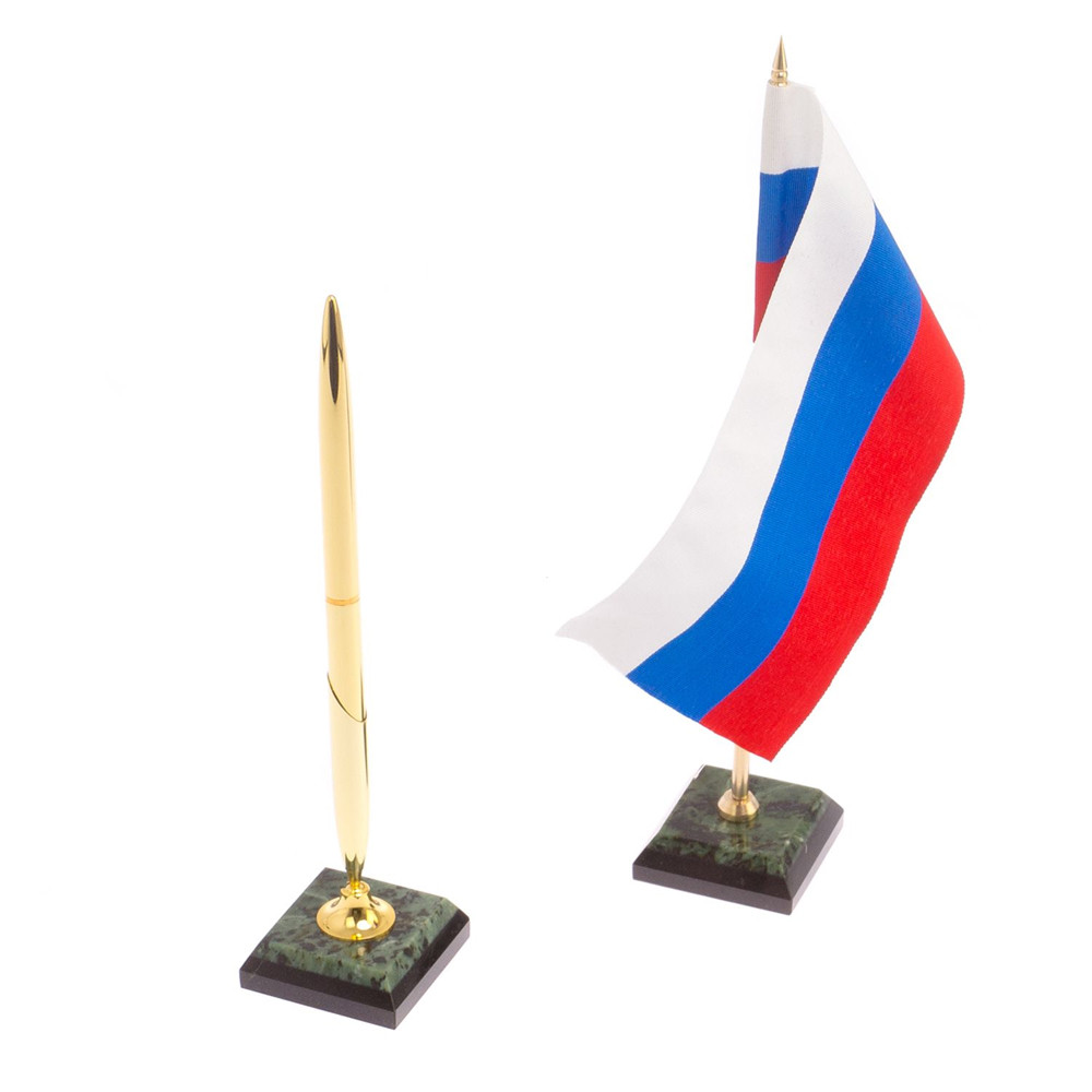 Настольный письменный набор из нефрита на ножках Executive Recruitment