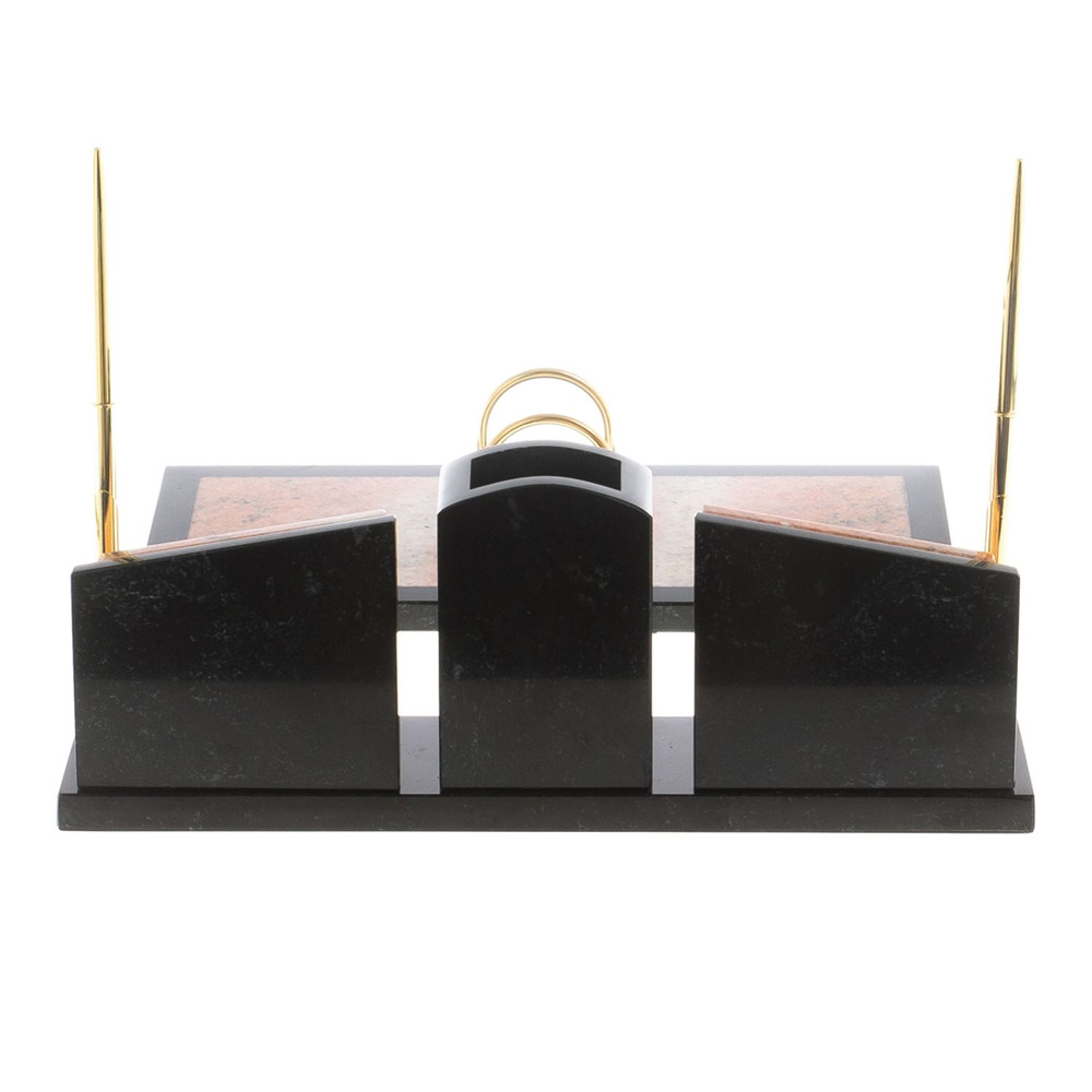 Настольный письменный набор из розового мрамора Marble Accessory